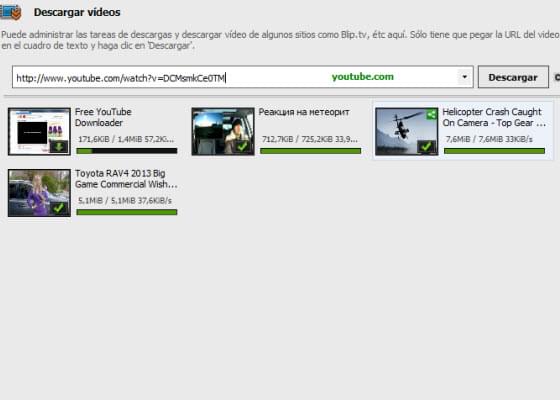 Capturas de Pantallas de Descargador de YouTube